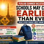 Punjab Summer Vacation 2026: Dates, Heatwave & What to Expect