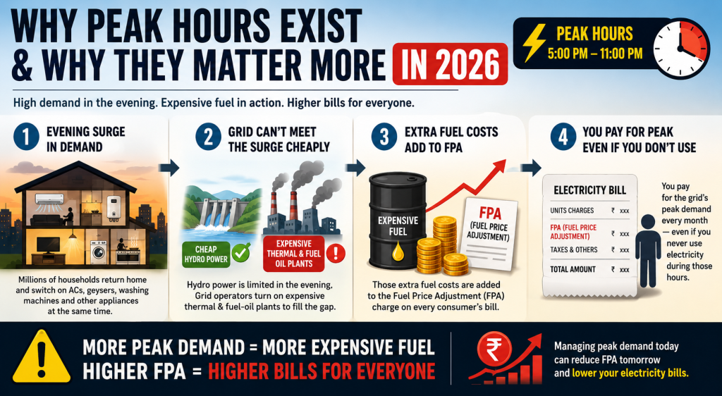 Why peak hours exist