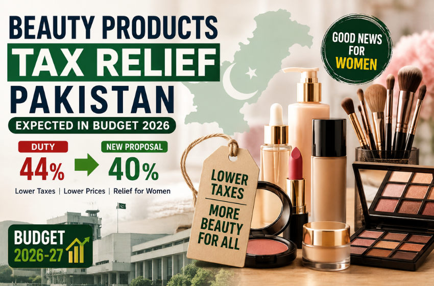 Beauty Products Tax Relief Pakistan Expected in Budget 2026