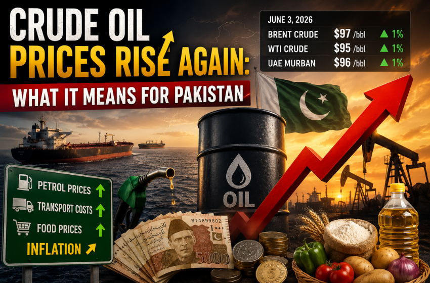 Crude Oil Prices Rise Again: What It Means for Pakistan