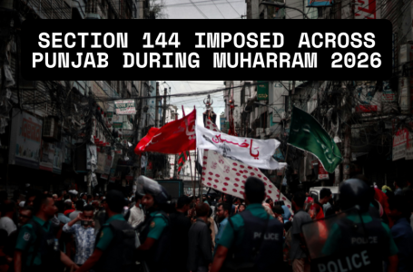 Section 144 Punjab Muharram 2026