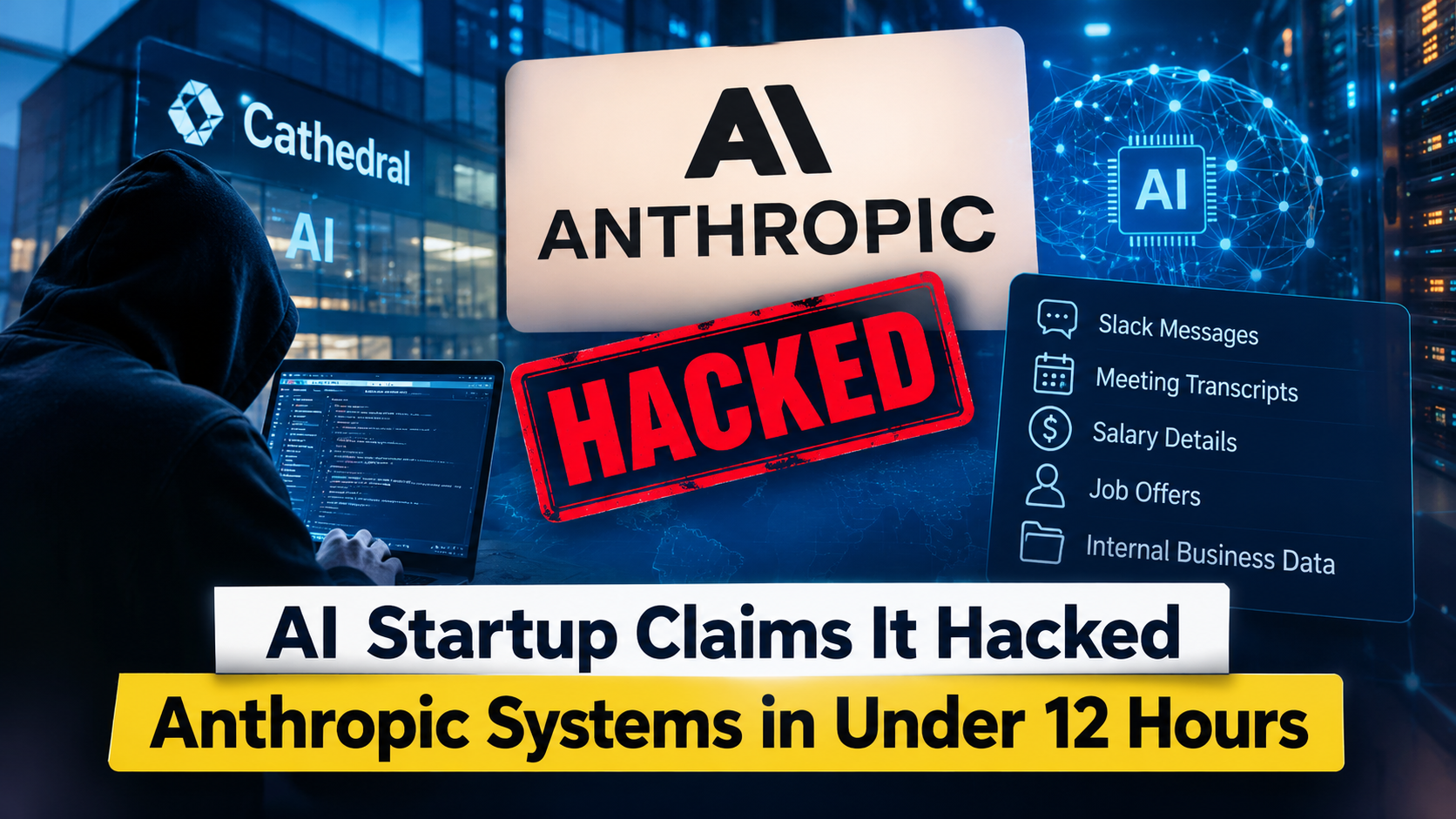 AI Startup Claims It Hacked Anthropic Systems in Under 12 Hours